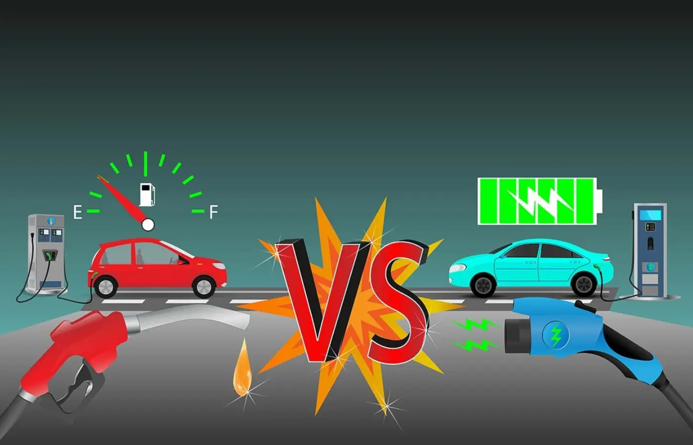 EV vs Petrol vs Diesel in India